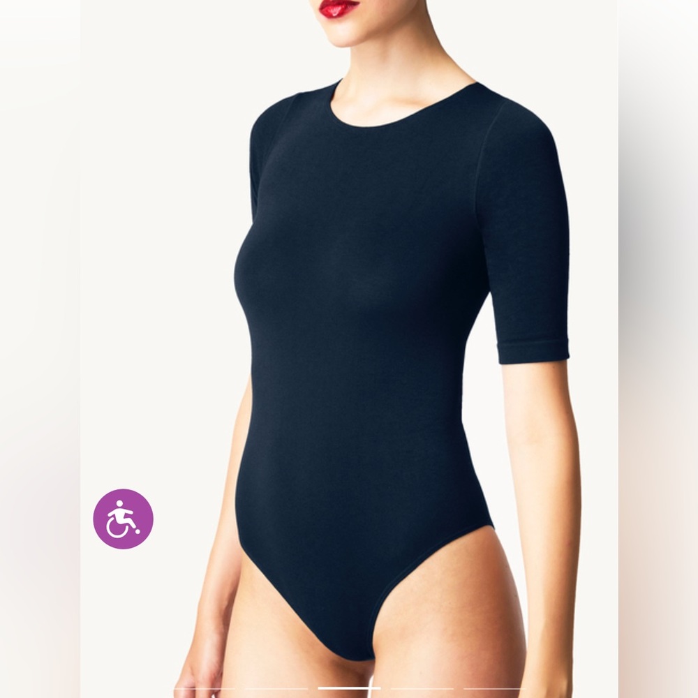 Wolford Bahamas Blue Bodysuit